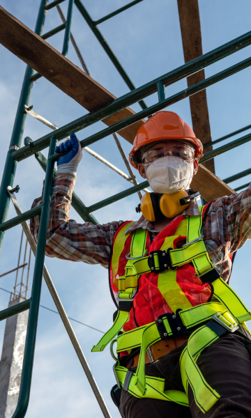 Detalle andamio europeo